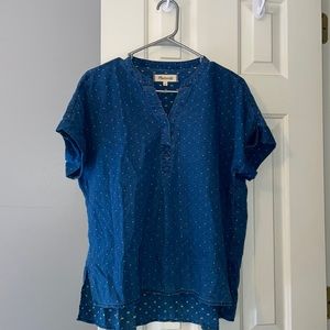 Madewell denim top